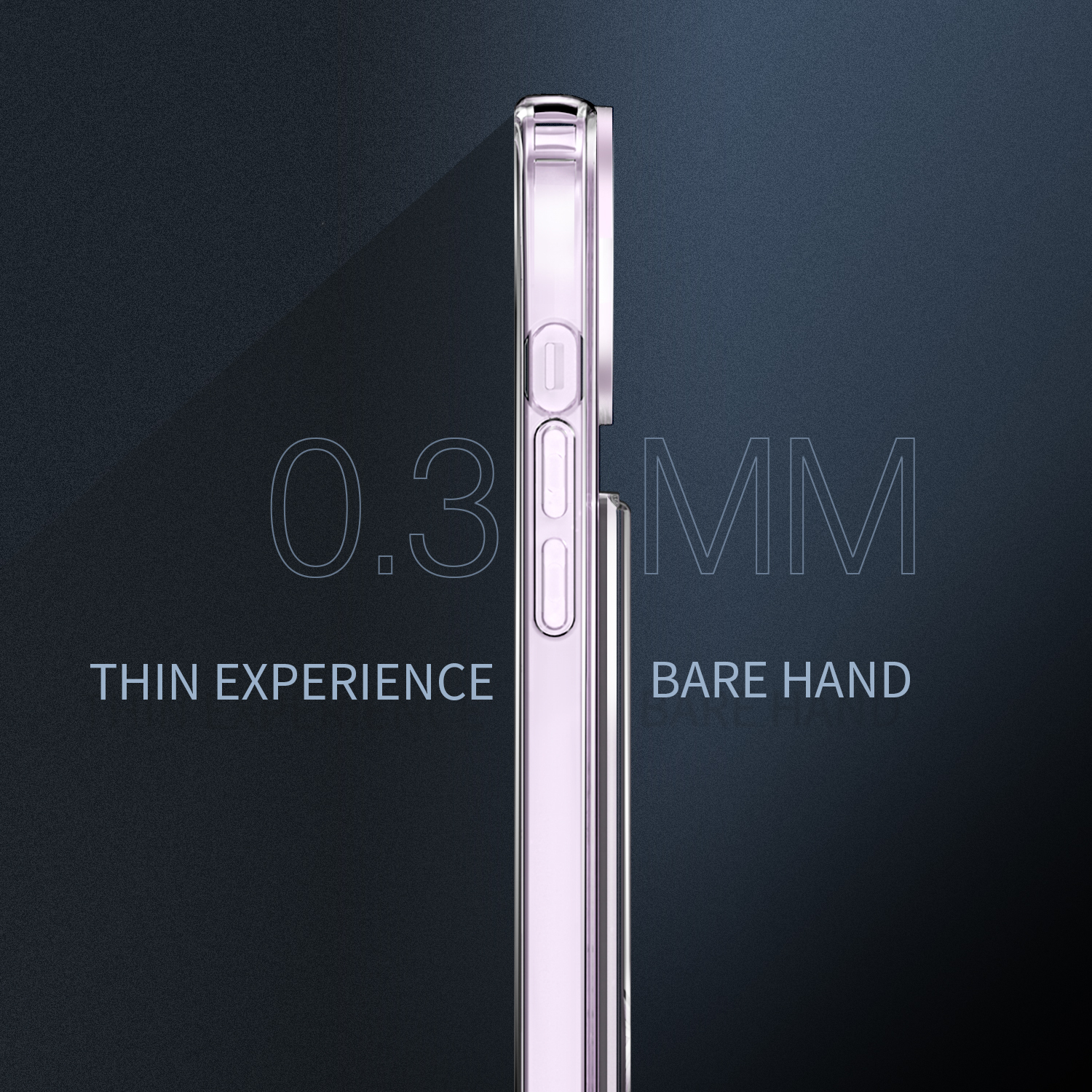 Corner anti-fall acrylic + side insert card