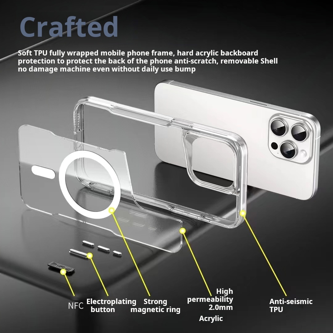 Small waist space shell magnetic ring design