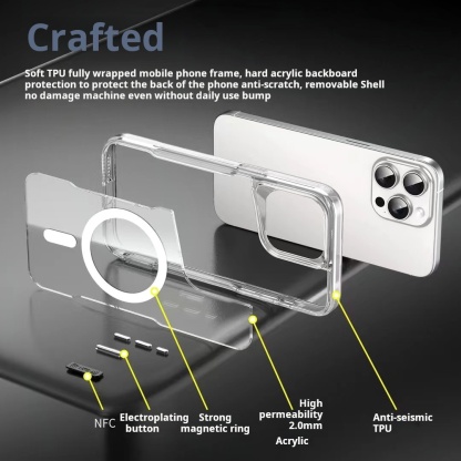 Small waist space shell magnetic ring design