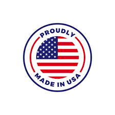 Made In Usa Label Icon With American Flag Seal Vector Quality Logo Badge  For Us Made Certified Premium Package Design Stock Illustration - Download  Image Now - iStock
