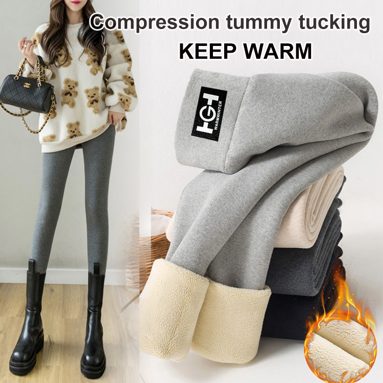 Cashmere bottoming pants