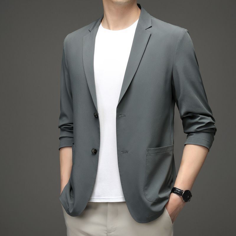 Men's lightweight casual suit jacket