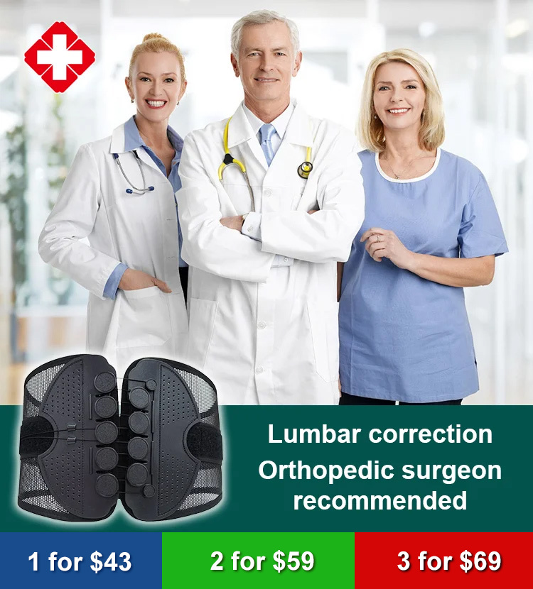 【Yao-Raku Belt】Lumbar Support Corrector