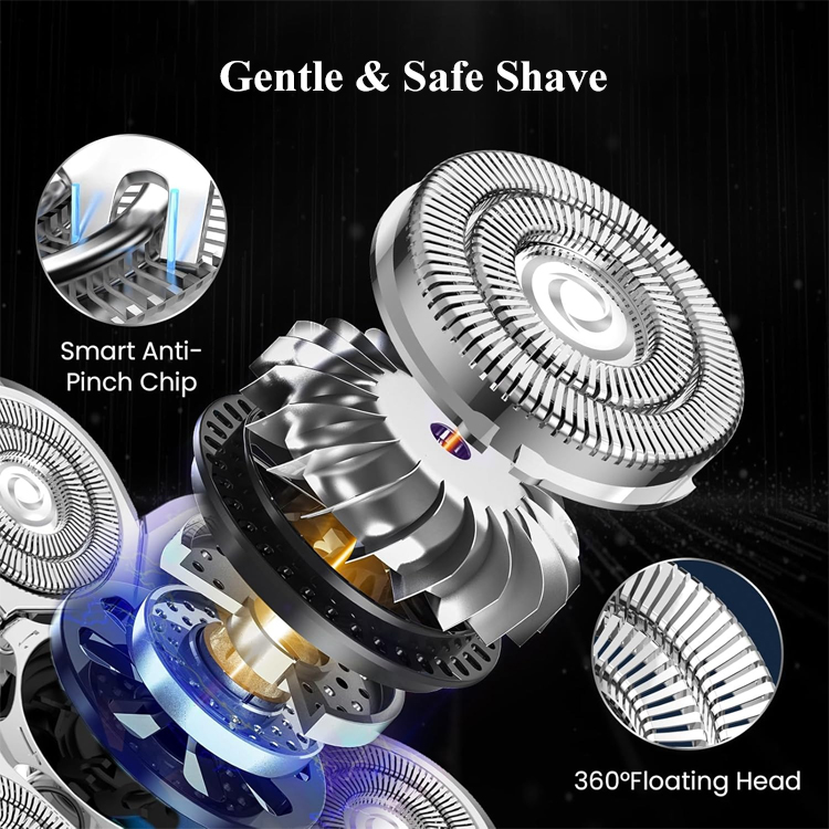 Seven Blade Head Shaver