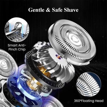 Seven Blade Head Shaver