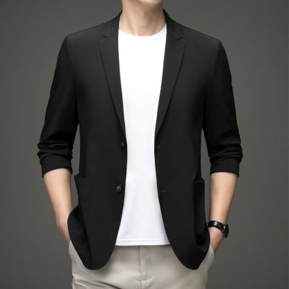 Men's lightweight casual suit jacket