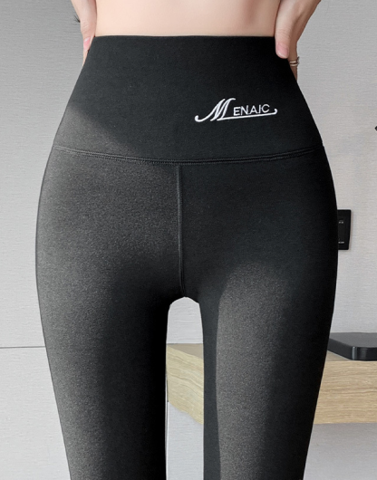 Fleece-lined shaping pants