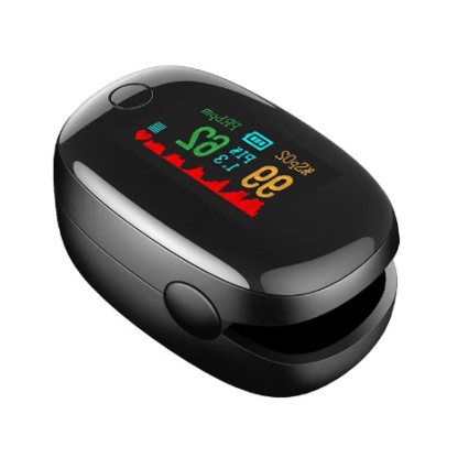 TFT finger clip home blood oxygen saturation monitoring gemstone oximeter