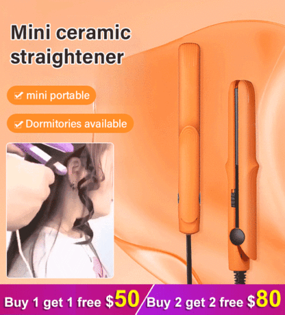 Straight and curly dual-purpose curling rod