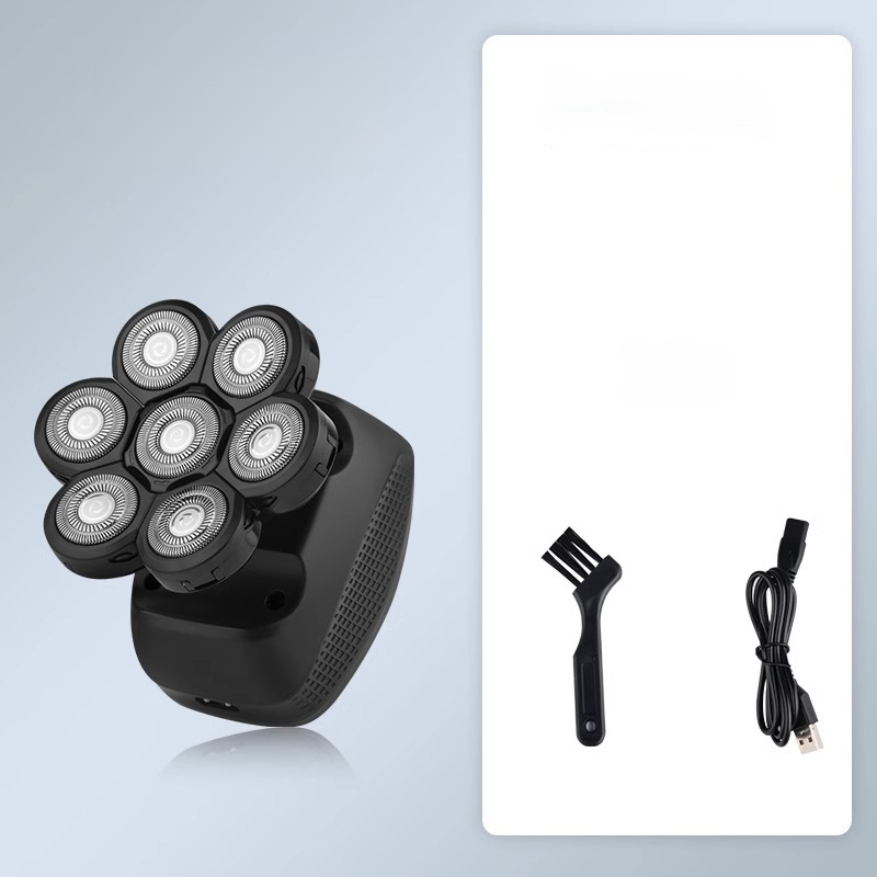 Seven Blade Head Shaver