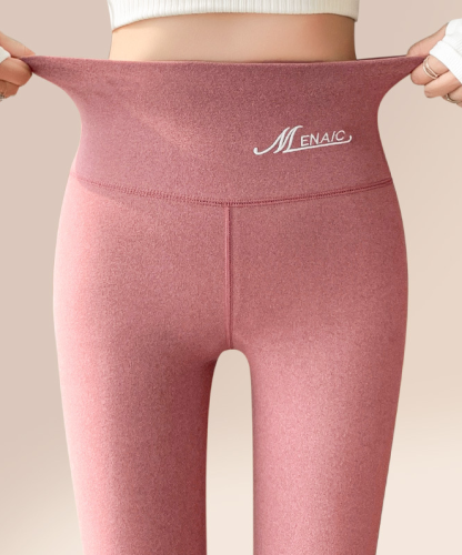 Fleece-lined shaping pants