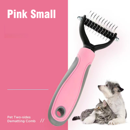 Pet Grooming Brush, easy to solve the hair knots