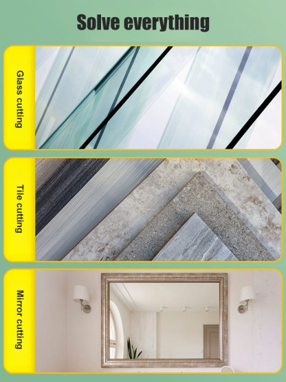 Integrated Glass Cutter and Tile Opener