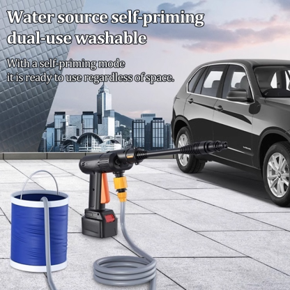 high pressure lithium wireless car washer set