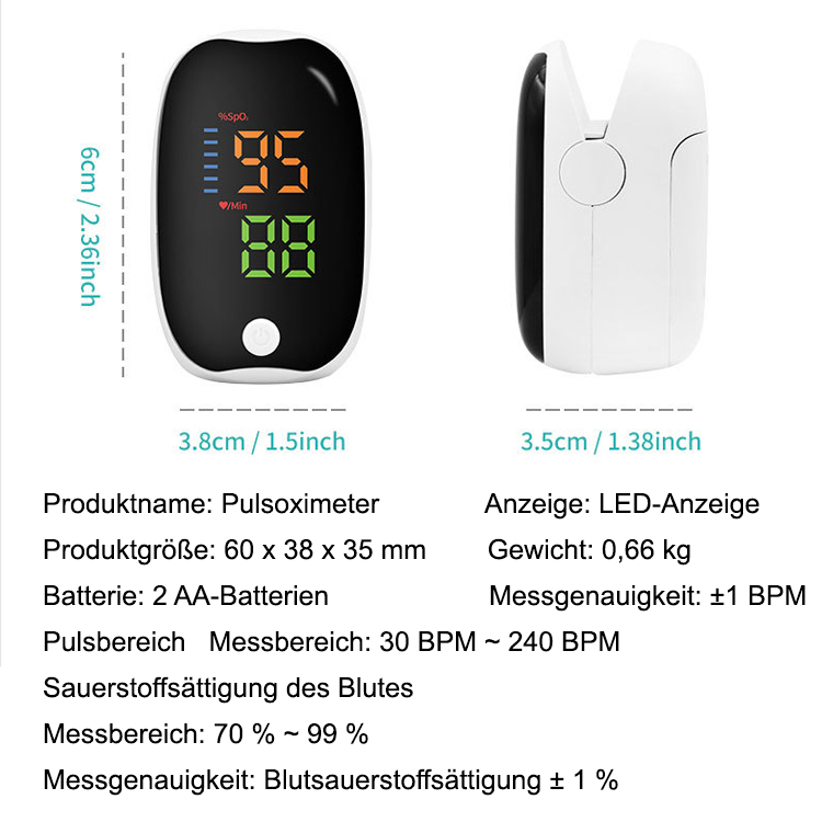 Finger Clip Home Monitor