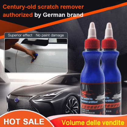Century-old scratch remover authorized by German brand