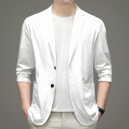 Men's lightweight casual suit jacket