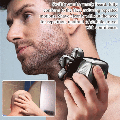 Seven Blade Head Shaver