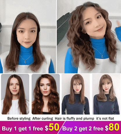 Straight and curly dual-purpose curling rod