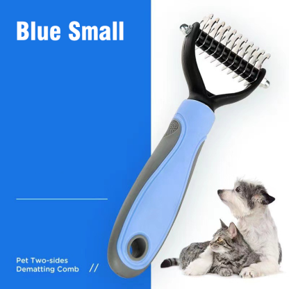 Pet Grooming Brush, easy to solve the hair knots