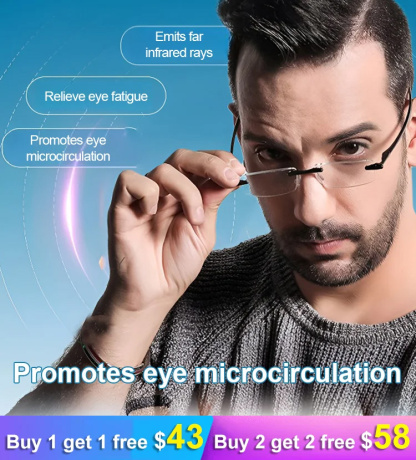 Intelligent zoom anti blue light presbyopia glasses