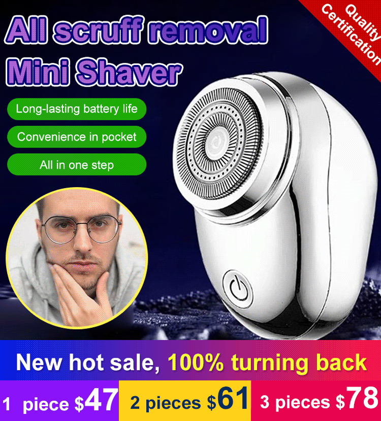 Mini electric razor