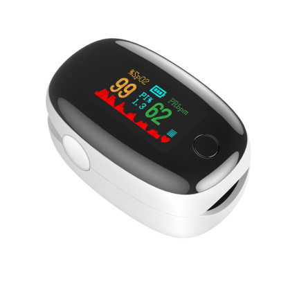TFT finger clip home blood oxygen saturation monitoring gemstone oximeter