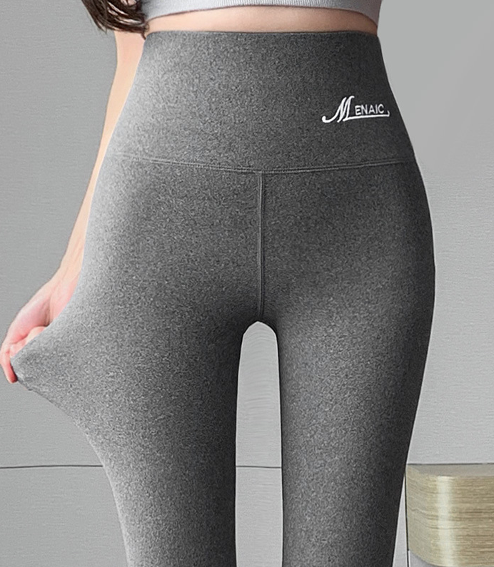 Fleece-lined shaping pants