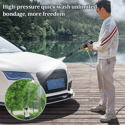 high pressure lithium wireless car washer set
