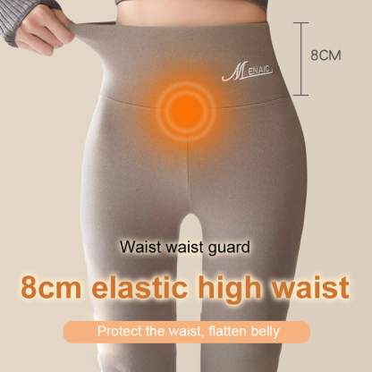 Fleece-lined shaping pants