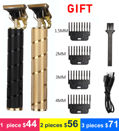 Slicked hair carving scissors