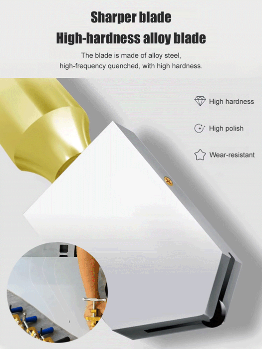 Integrated Glass Cutter and Tile Opener