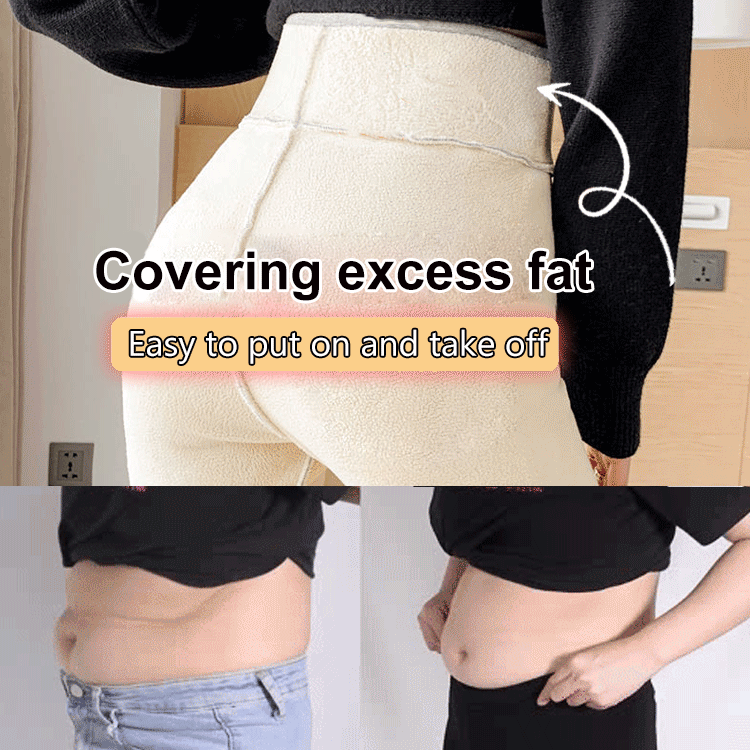 Cashmere bottoming pants