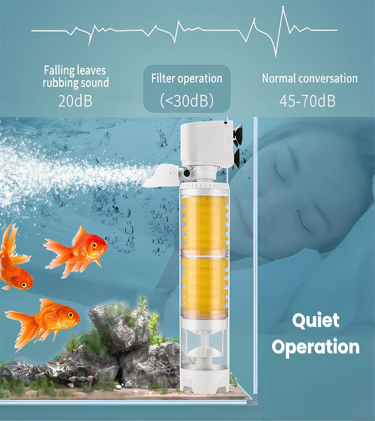 3 in 1 fish farming system with built in water purification and oxygen pump
