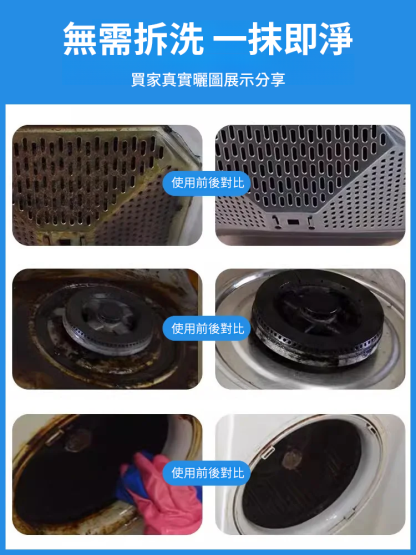 重油污泡沫清潔劑