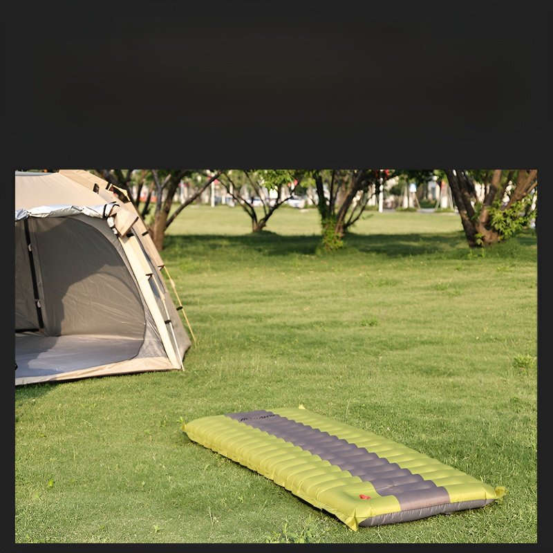 便攜式可折疊充氣床墊 戶外露營耐磨加厚充氣床墊 