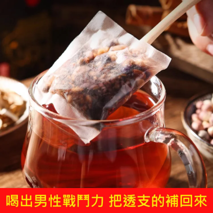 北京同仁堂補氣增強精力人參枸杞茶