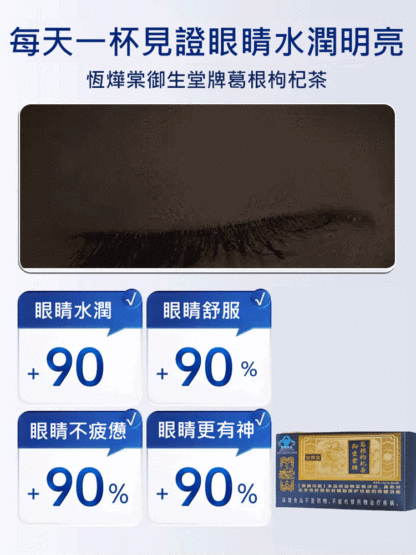 【護肝明目】恆燁棠禦生堂牌葛根枸杞茶