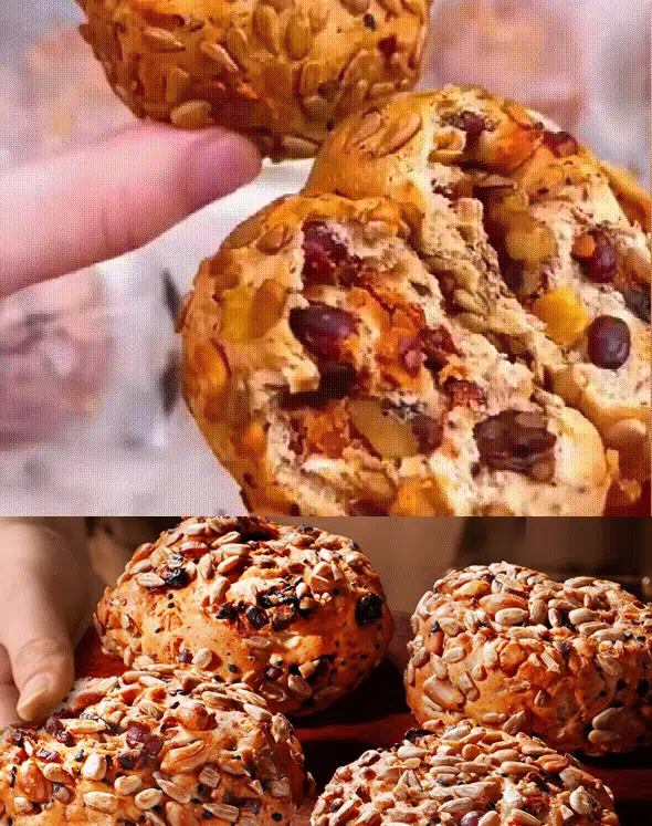 【低糖飽足】堅果八寶歐包
