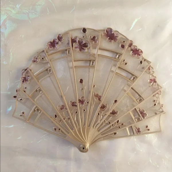 Cherry blossom hand fan