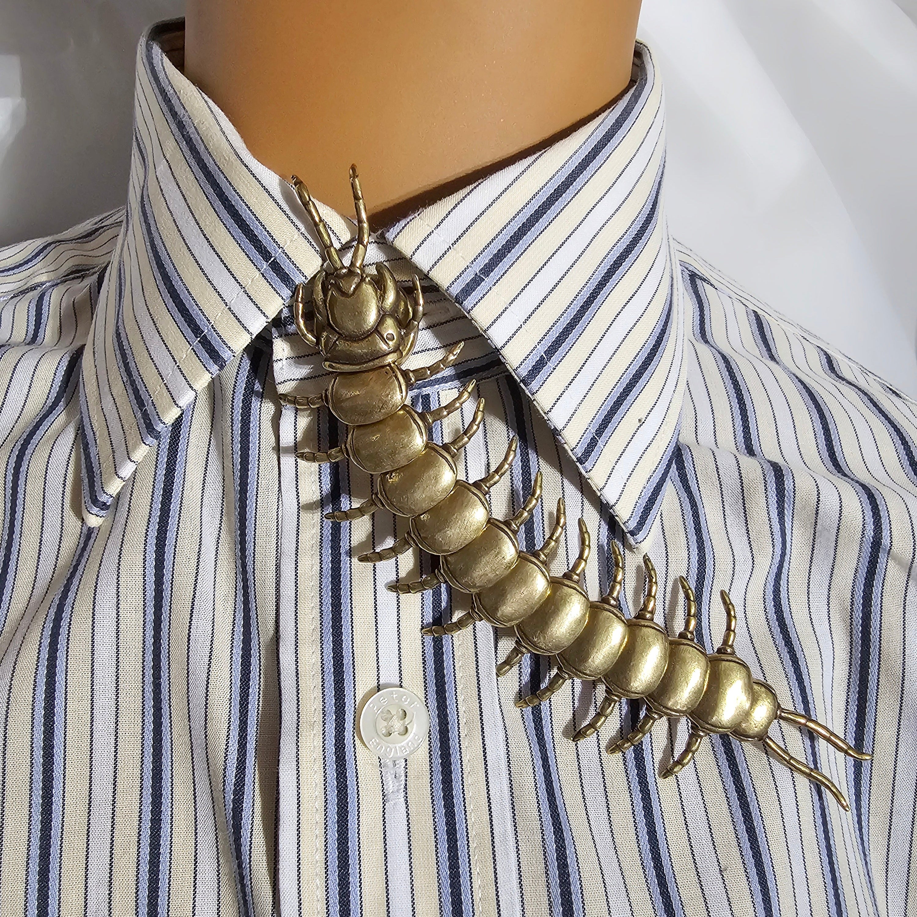 Centipede button cover