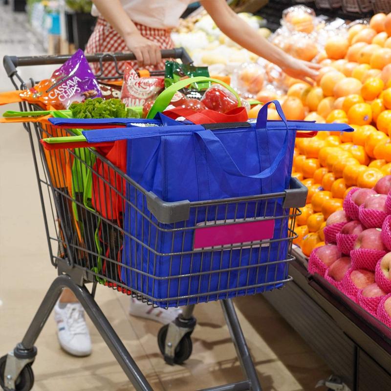 🌎🌱 Reusable Trolley Bags for Shopping Cart Save You From Having To Use Plastic Bags