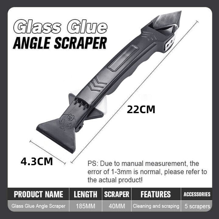 (🔥48% OFF🔥)3 In 1 Glass Glue Angle Scraper