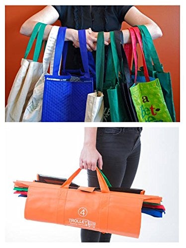 🌎🌱 Reusable Trolley Bags for Shopping Cart Save You From Having To Use Plastic Bags