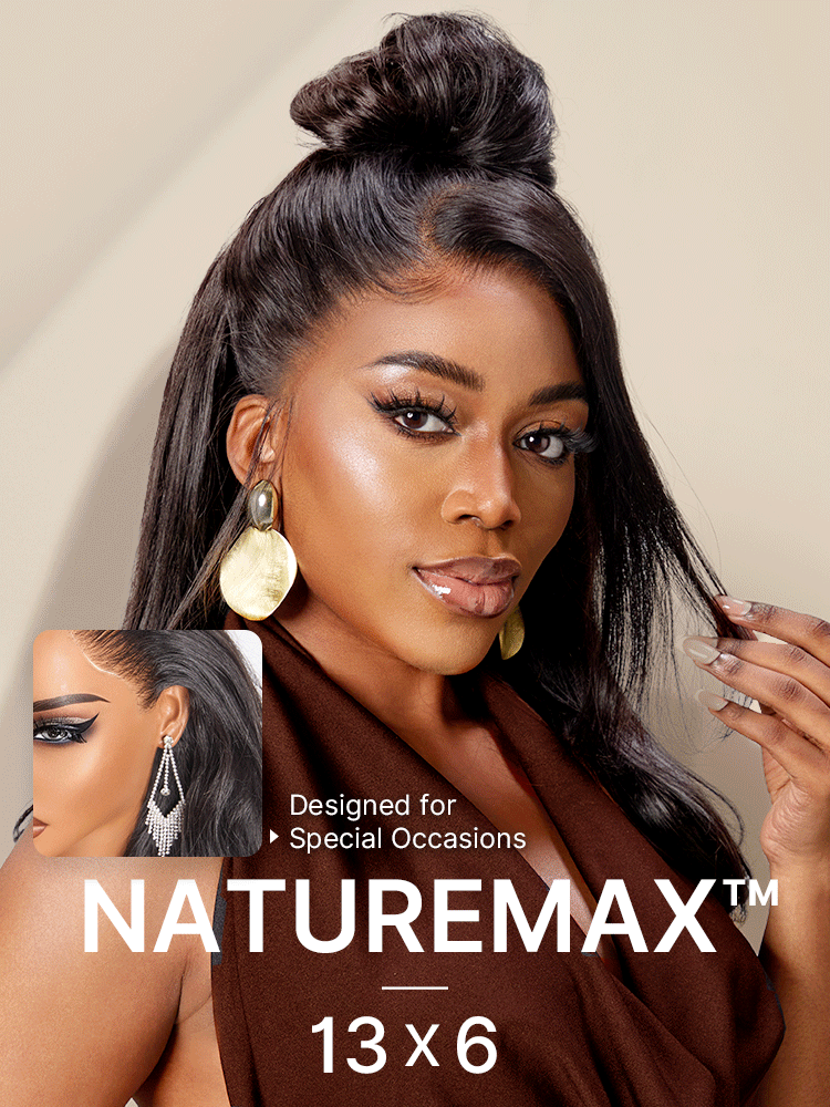 NatureMAX™ 250% Density Loose Wave Glueless 13x6 HD Lace Front High Density Long Wig Pre-Cut Lace Flexi-Fit Drawstring Cap-20