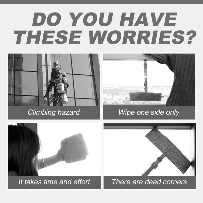 Magnetic Glass Cleaner Brush  😍BUY 2&FREE SHIPPING