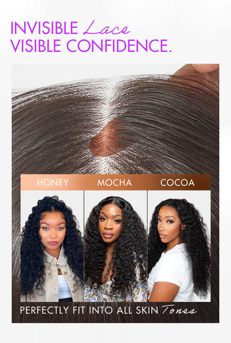 180% Density Water Wave 13x4 HD Lace Front Free Part Glueless Human Hair Wig Pre Cut Lace-24