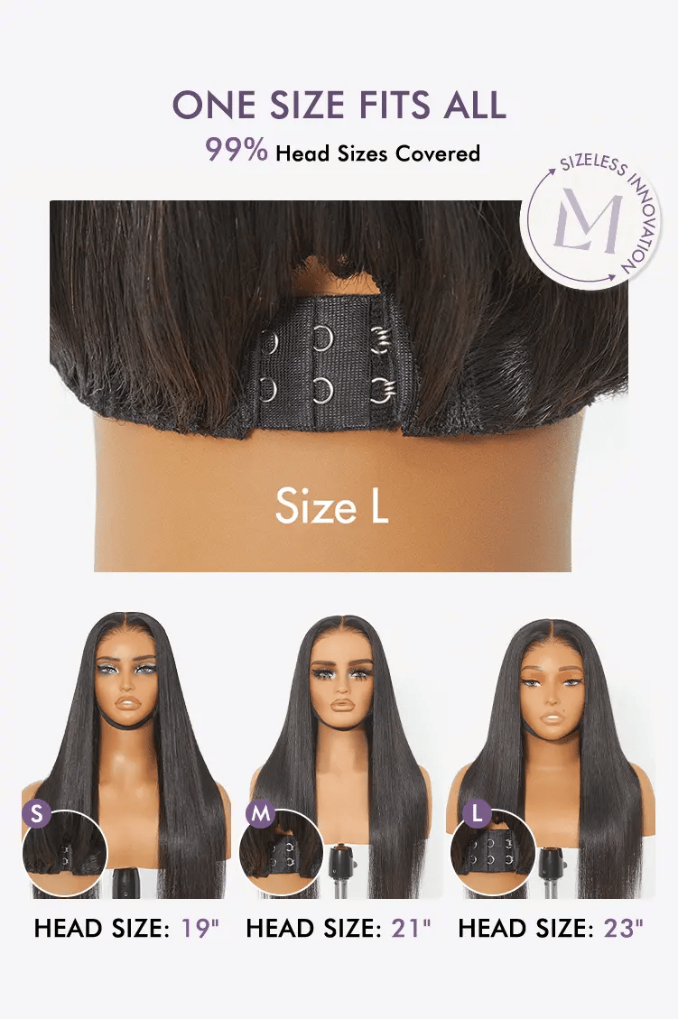 Luvme All-Day Comfort™ Wig Ombre Brown Silky Blunt Cut Bob Glueless 7x6 Closure HD Lace Wig Pre-Cut Lace-15
