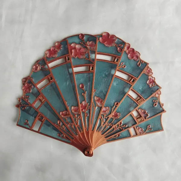 Cherry blossom hand fan