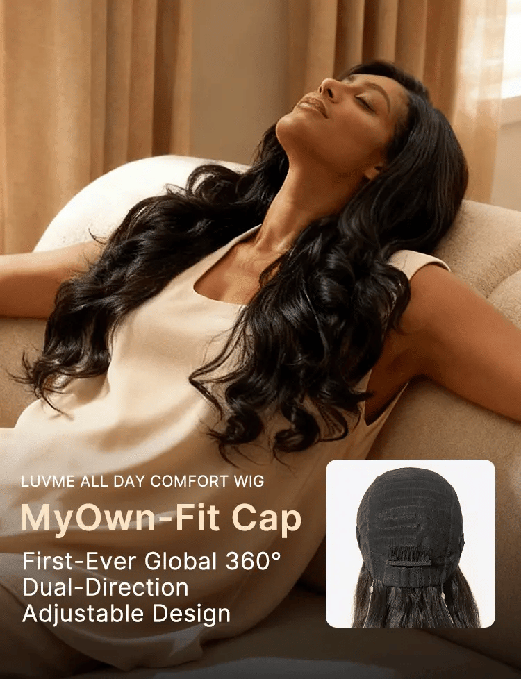 MyOwn-Fit™ PartingMax Glueless Wig 180% Density Loose Body Wave 7x6 Closure HD Lace Pre Cut & Plucked & Bleached Ready to Go-24